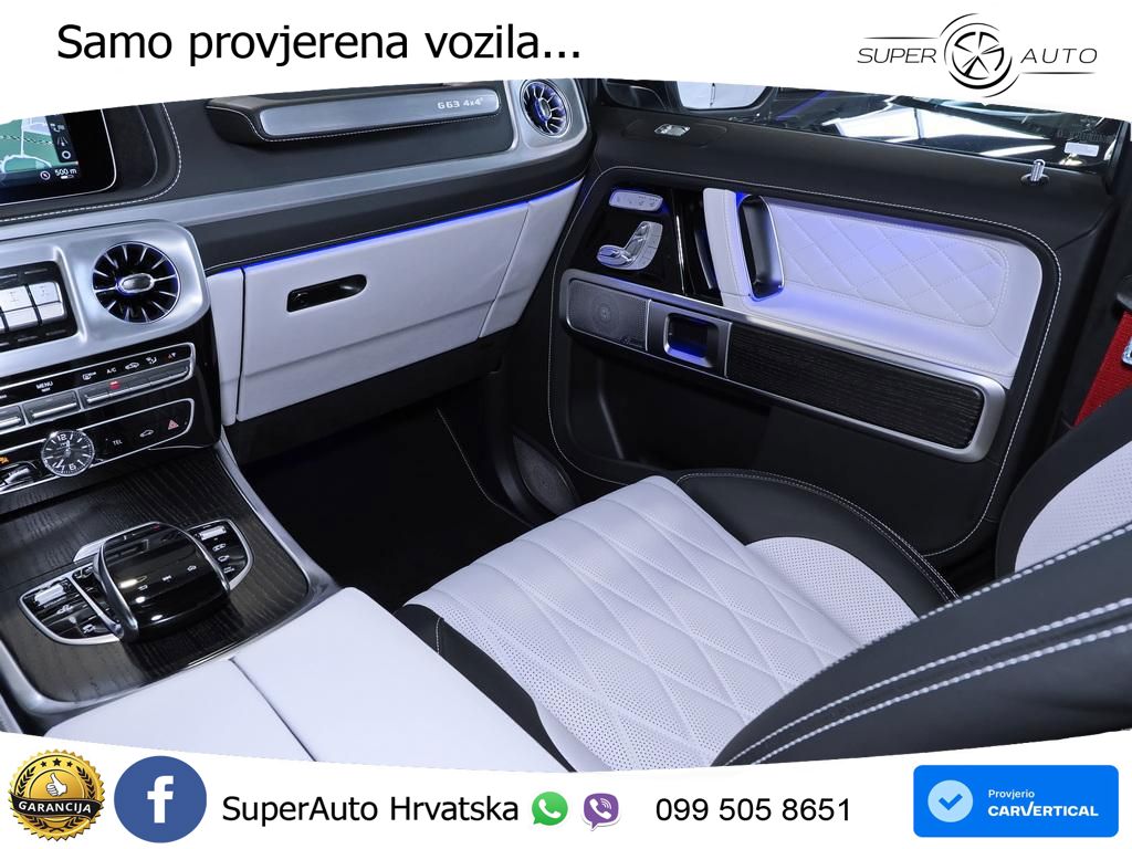 Mercedes AMG G 63 Long V8 (585 KS) 4MATIC 9G-TRONIC AMG SPEEDSHIFT PLUS Manufaktur LED+GR SJED+ACC