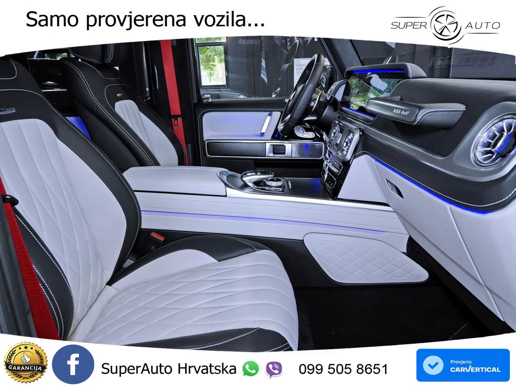 Mercedes AMG G 63 Long V8 (585 KS) 4MATIC 9G-TRONIC AMG SPEEDSHIFT PLUS Manufaktur LED+GR SJED+ACC