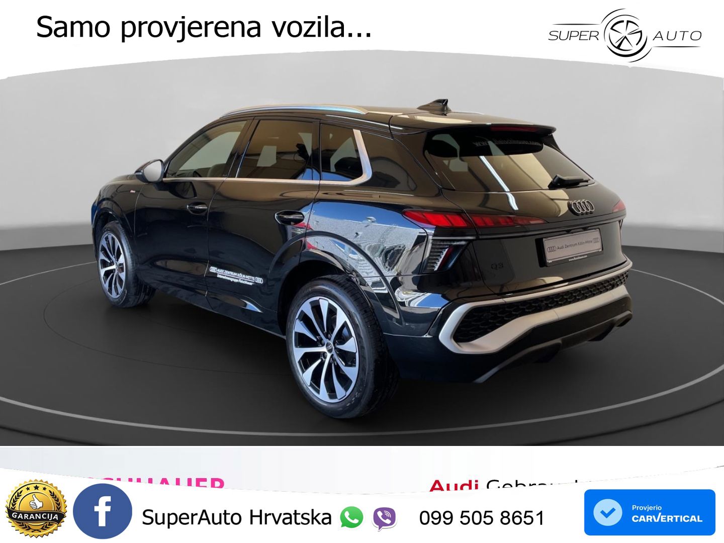 Audi Q3 1.5 TFSI (150 KS) S tronic LED+GR SJED+ACC
