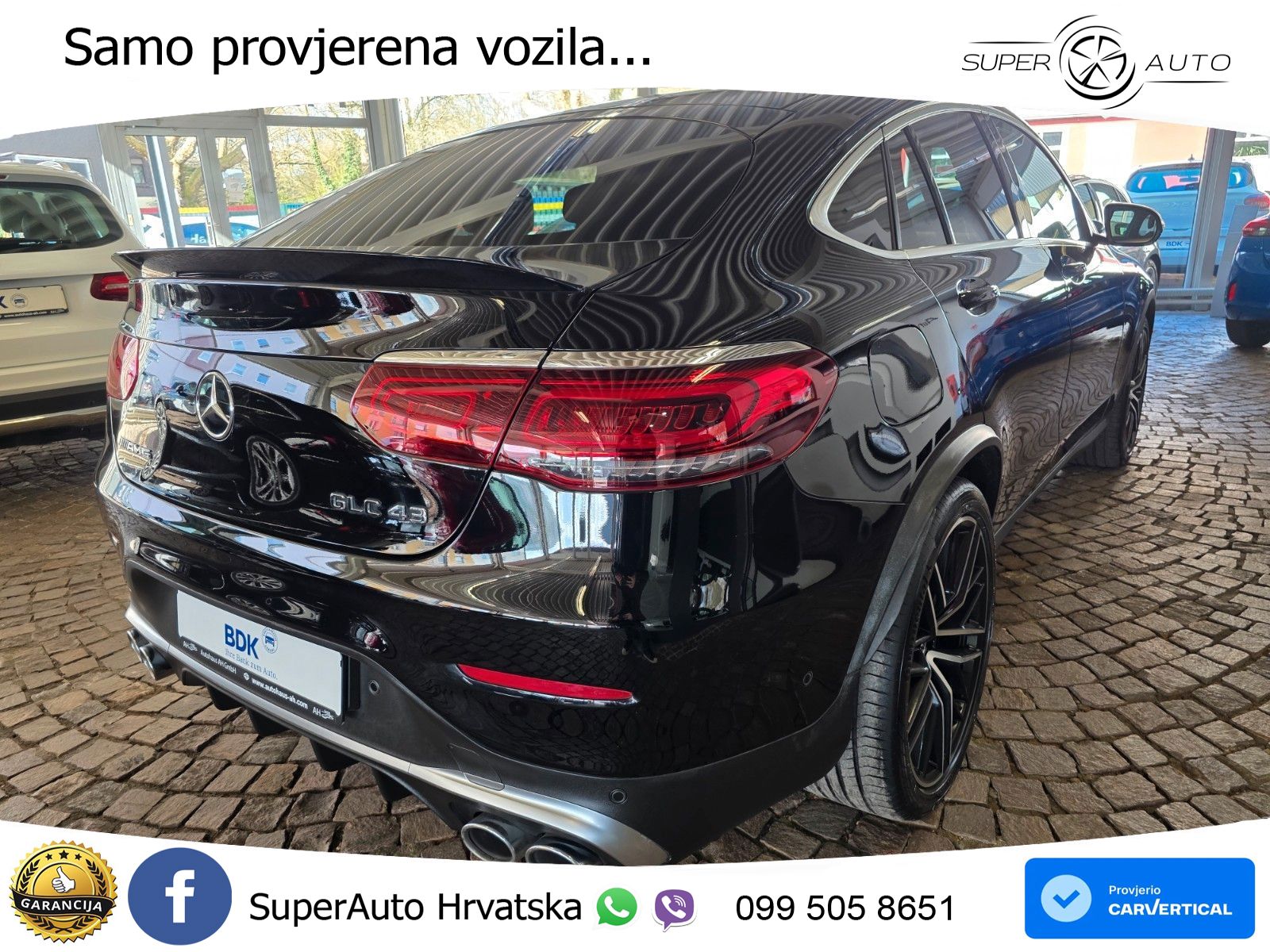 Mercedes GLC Coupe AMG 43 V6 (390 KS) 4MATIC TCT