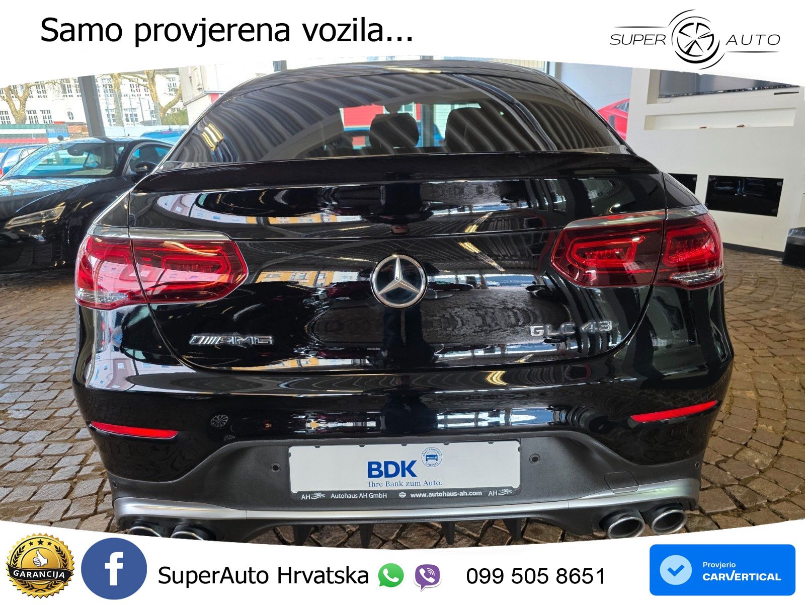 Mercedes GLC Coupe AMG 43 V6 (390 KS) 4MATIC TCT