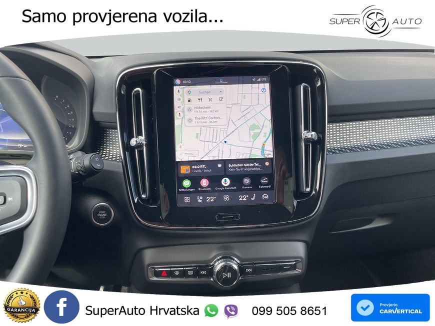 Volvo XC40 2.0 B3 163 KS Automatic LED+GR SJED+ACC