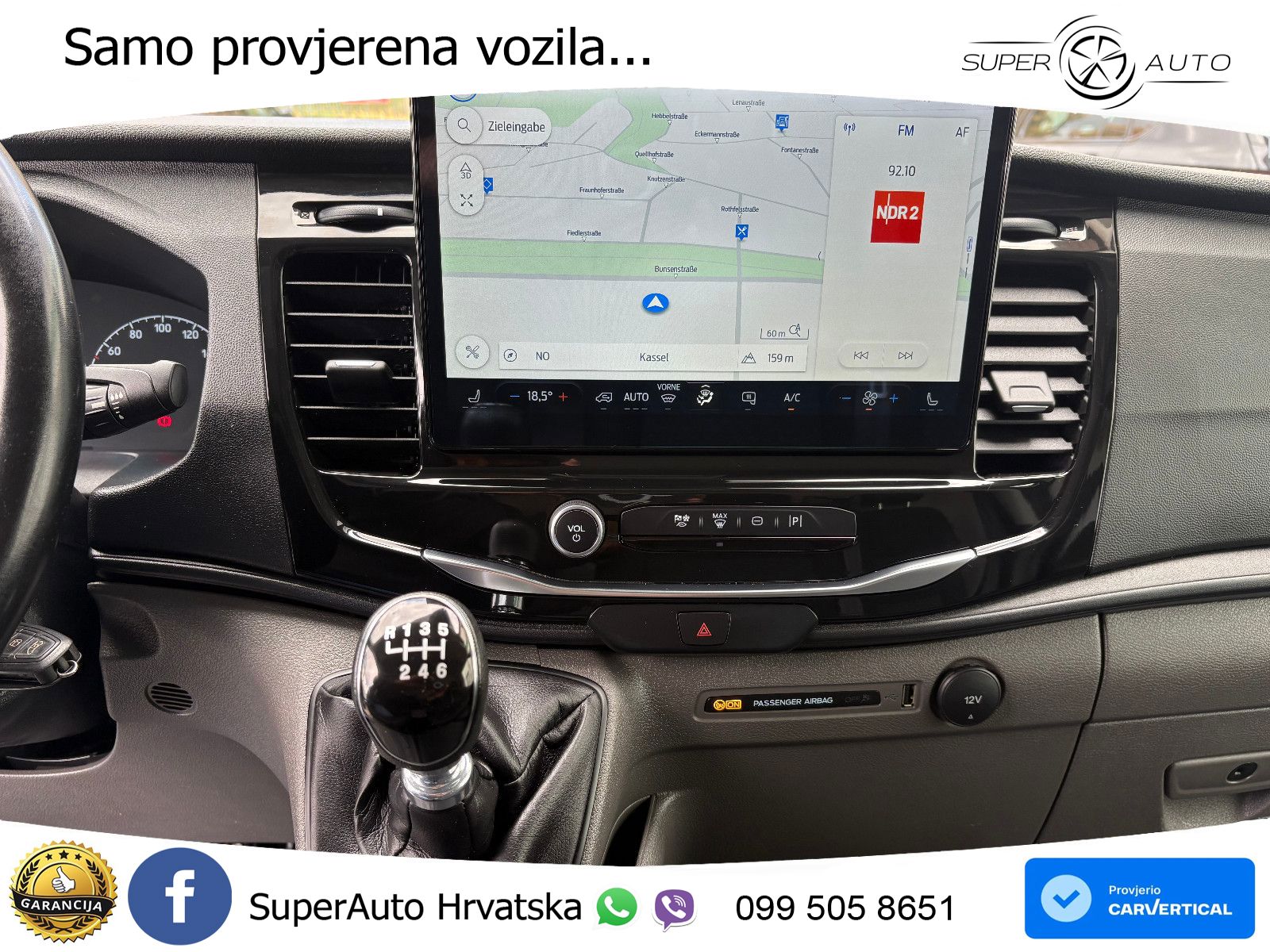 Ford Transit 350 L3H2 Kasten LKW KAMERA NAVI SCHRANK 131 KS