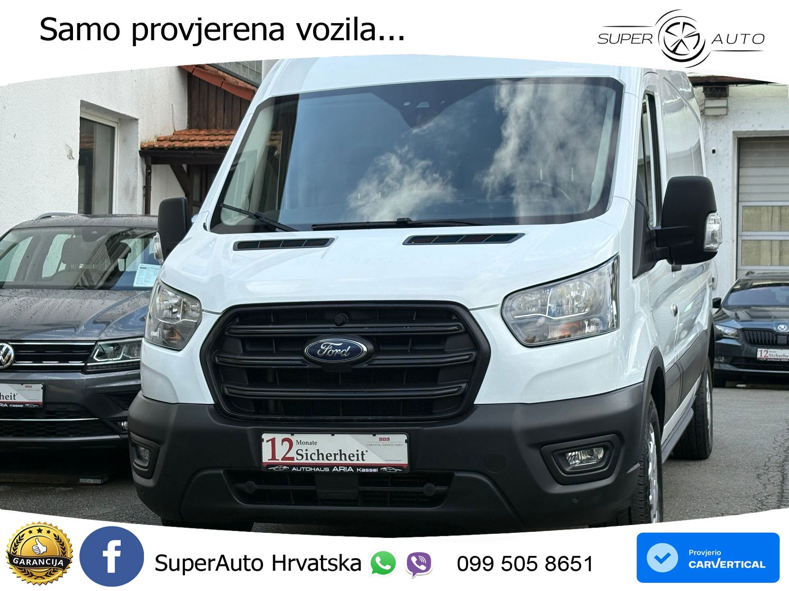 Ford Transit 350 L3H2 Kasten LKW KAMERA NAVI SCHRANK 131 KS
