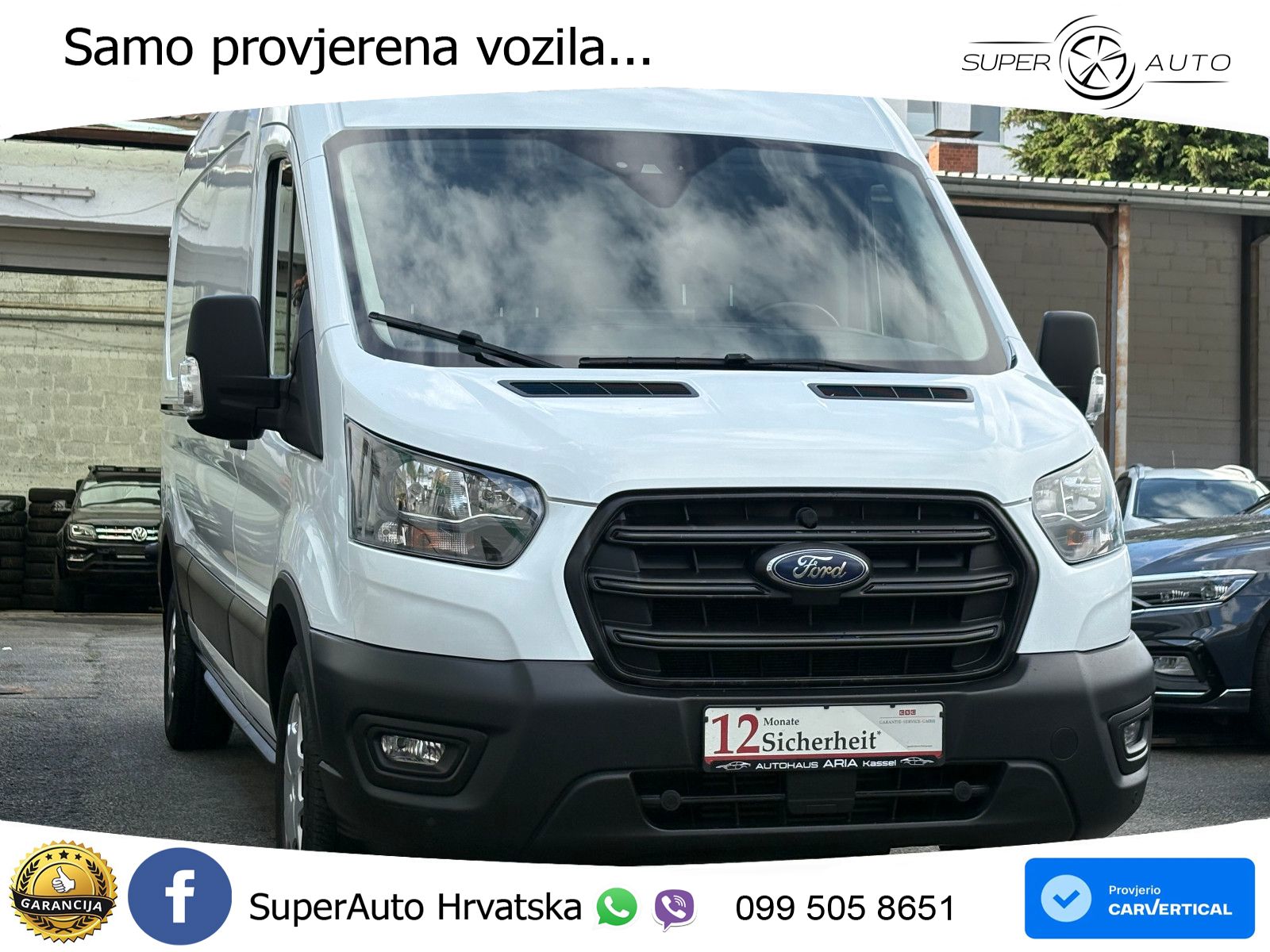 Ford Transit 350 L3H2 Kasten LKW KAMERA NAVI SCHRANK 131 KS