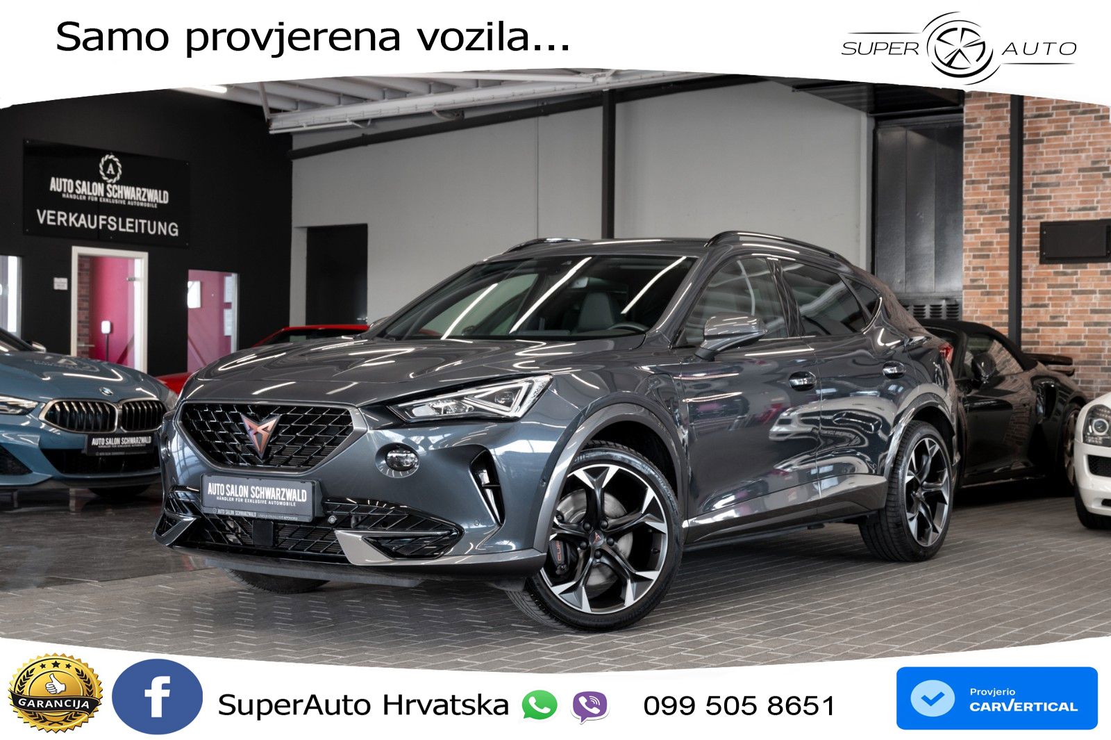 Cupra Formentor 1.4 TSI (245 KS) e-Hybrid DSG VZ LED+ACC