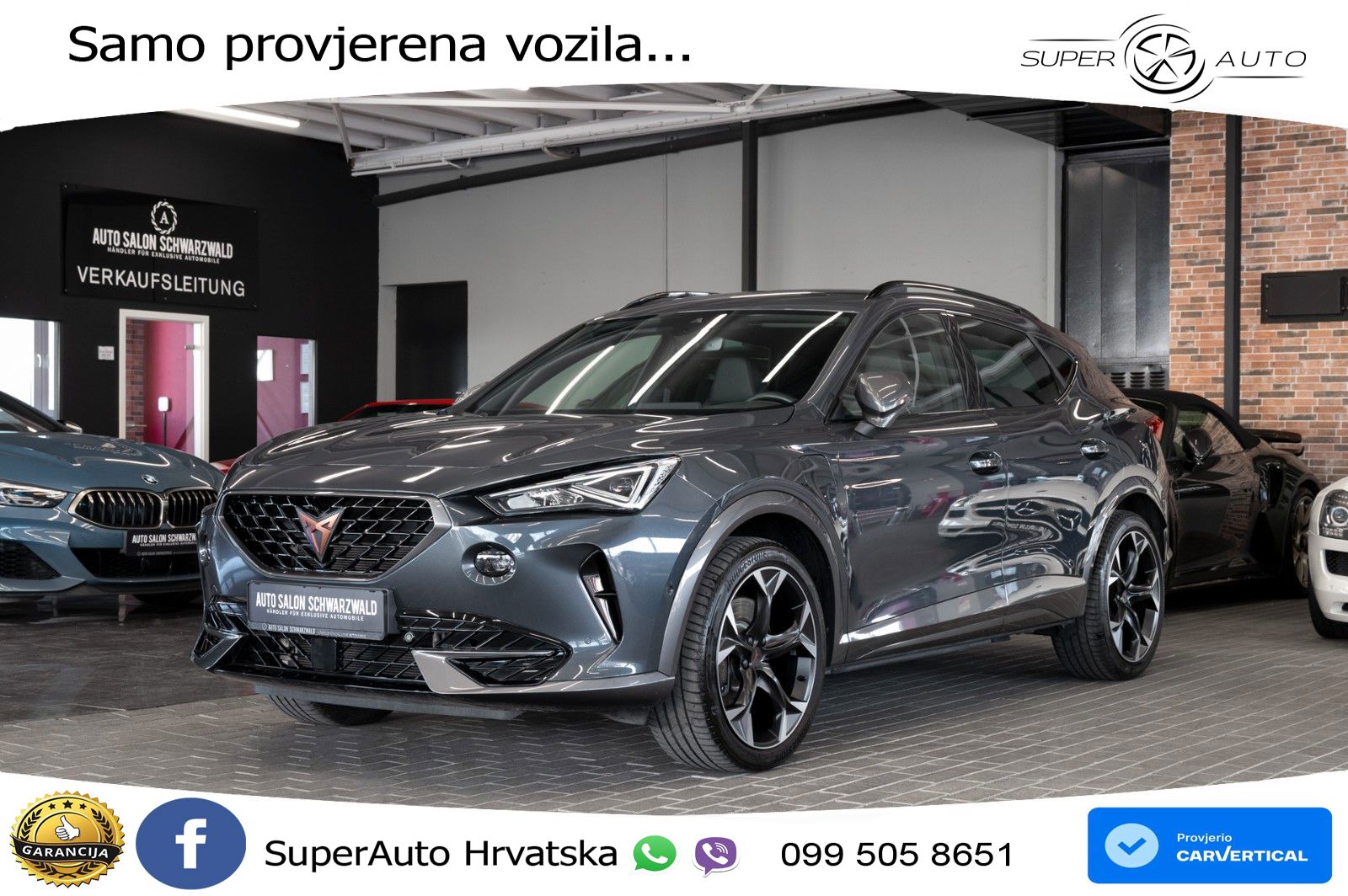 Cupra Formentor 1.4 TSI (245 KS) e-Hybrid DSG VZ LED+ACC