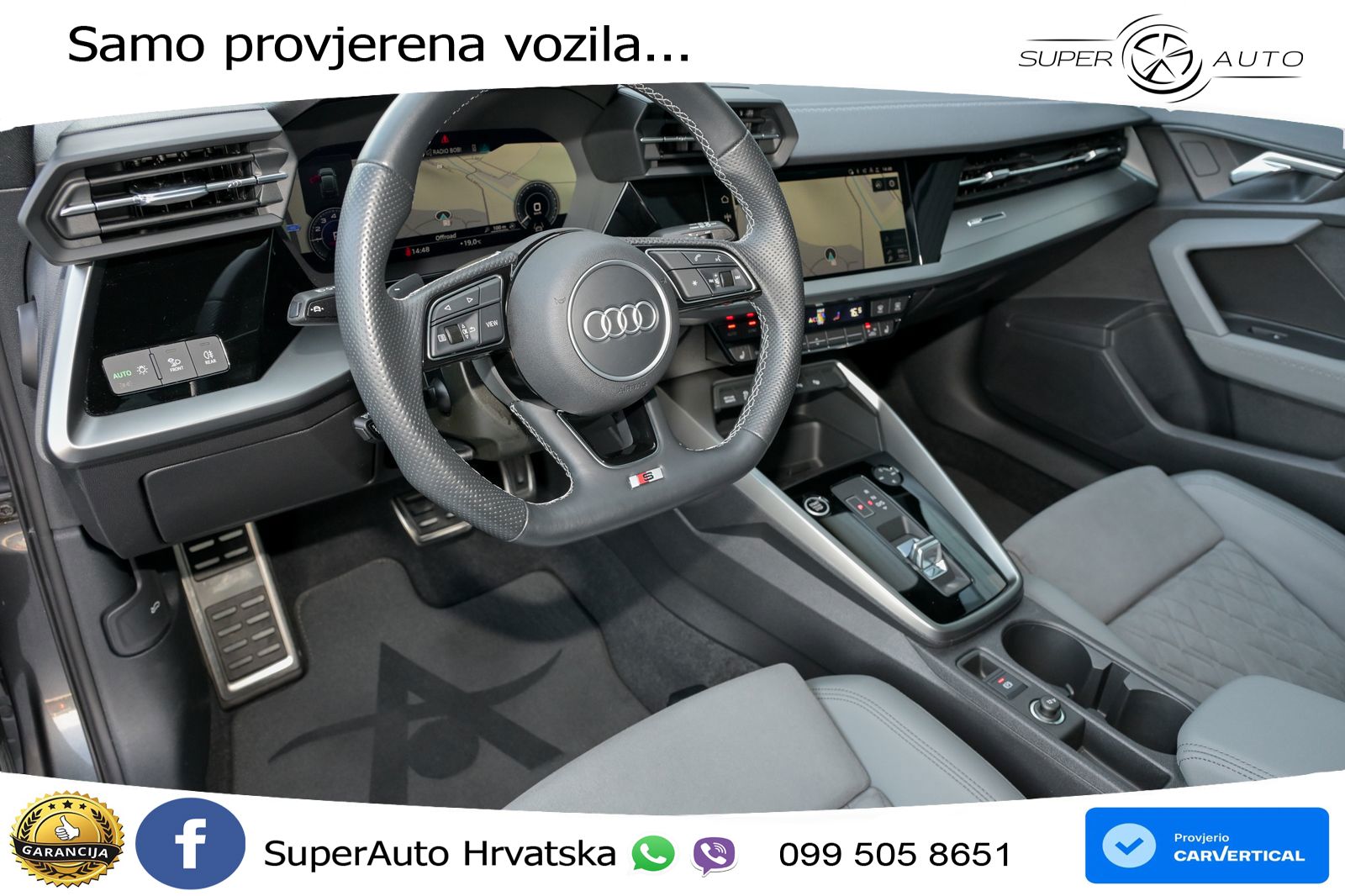 Audi A3 40 TFSIe (204 KS) S tronic 2x S line LED+GR SJED+ACC