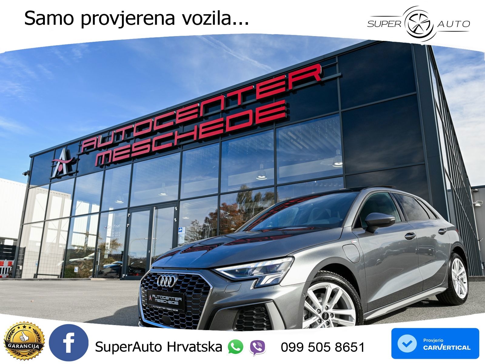 Audi A3 40 TFSIe (204 KS) S tronic 2x S line LED+GR SJED+ACC