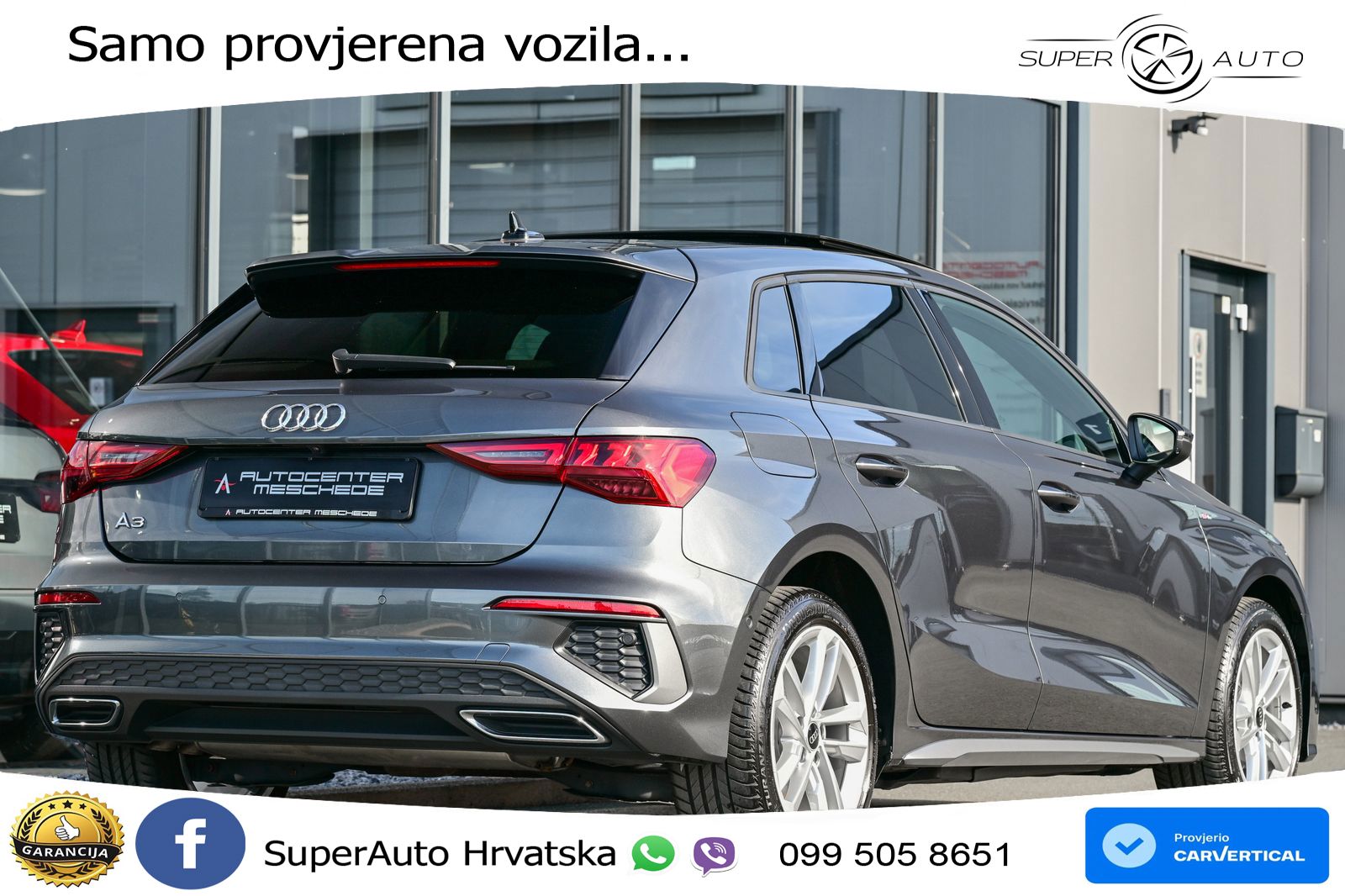 Audi A3 40 TFSIe (204 KS) S tronic 2x S line LED+GR SJED+ACC