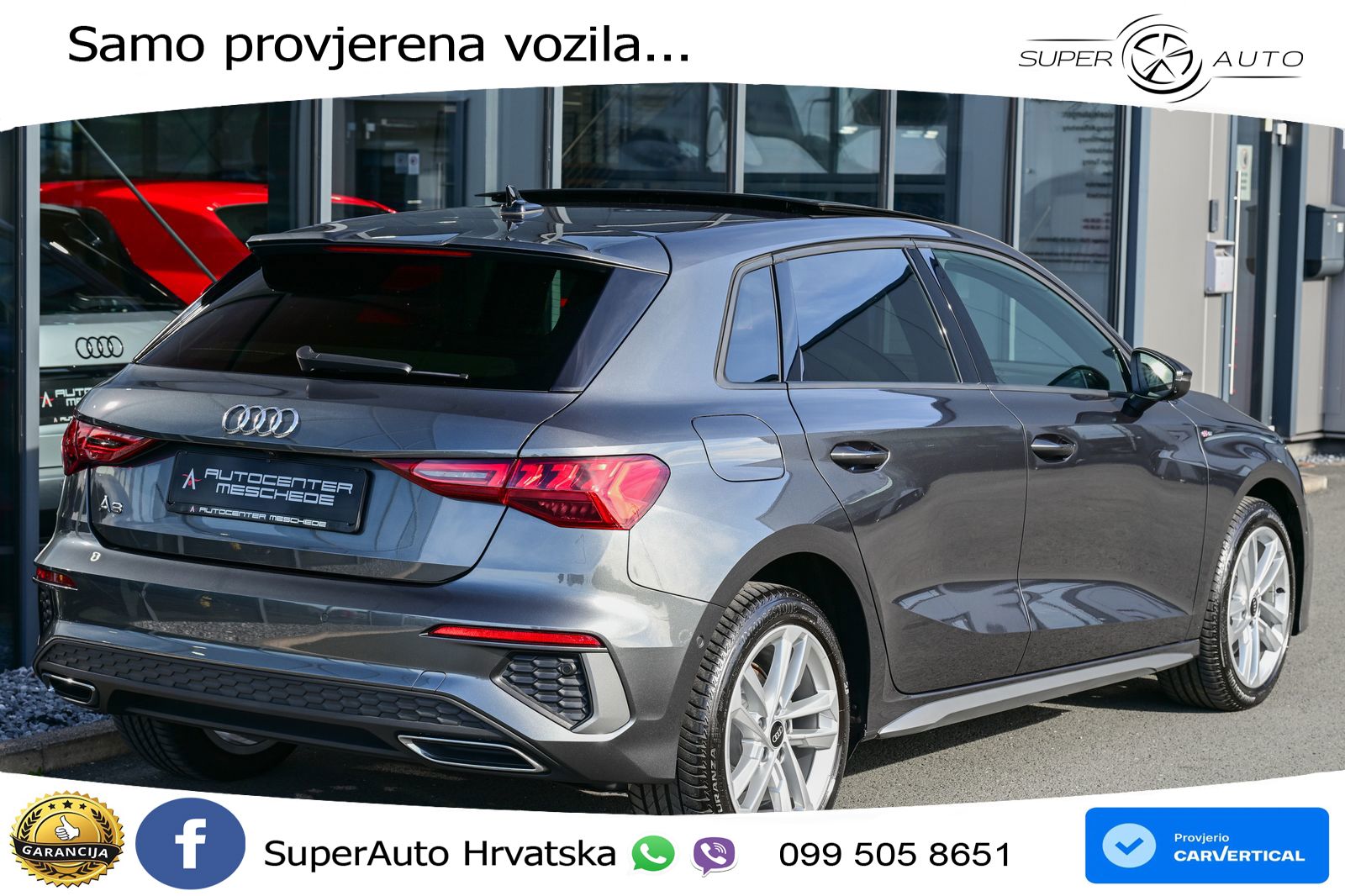 Audi A3 40 TFSIe (204 KS) S tronic 2x S line LED+GR SJED+ACC