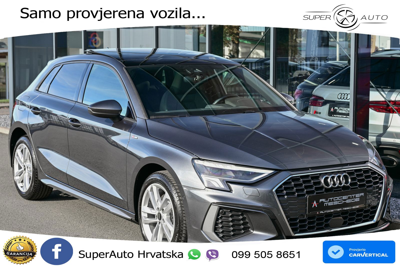 Audi A3 40 TFSIe (204 KS) S tronic 2x S line LED+GR SJED+ACC