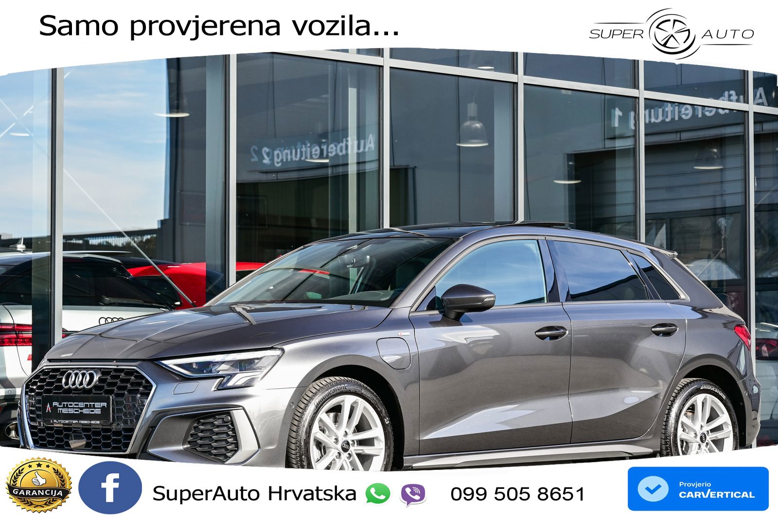 Audi A3 40 TFSIe (204 KS) S tronic 2x S line LED+GR SJED+ACC