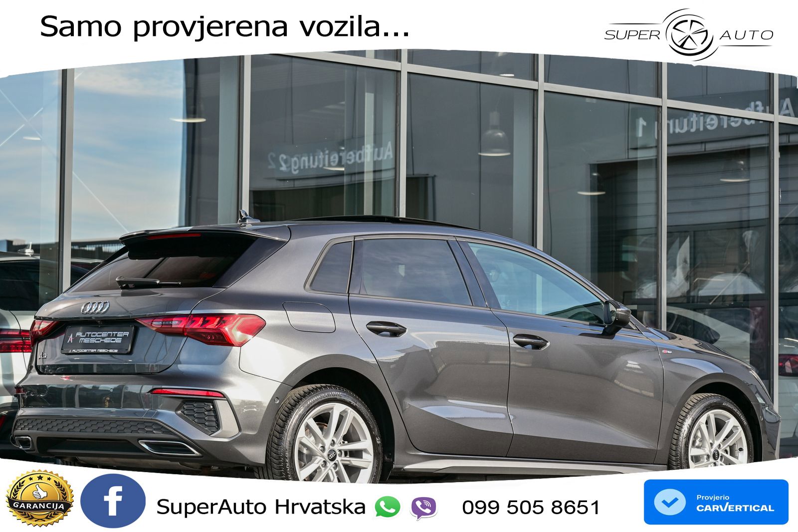 Audi A3 40 TFSIe (204 KS) S tronic 2x S line LED+GR SJED+ACC