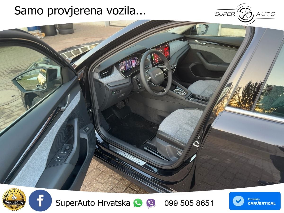 Škoda Octavia Combi 1.5 TSI (150 KS) DSG LED+GR SJED+ACC