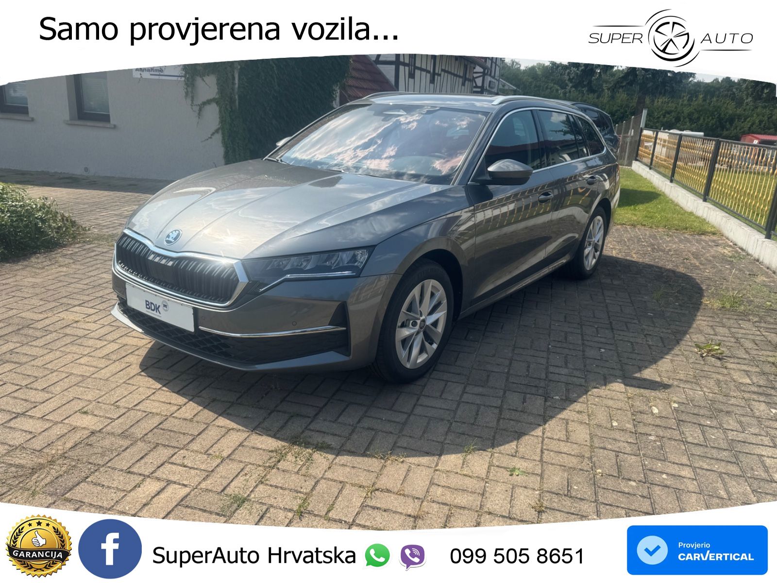 Škoda Octavia Combi 2.0 TDI (150 KS) DSG Selection LED+GR SJED+ACC