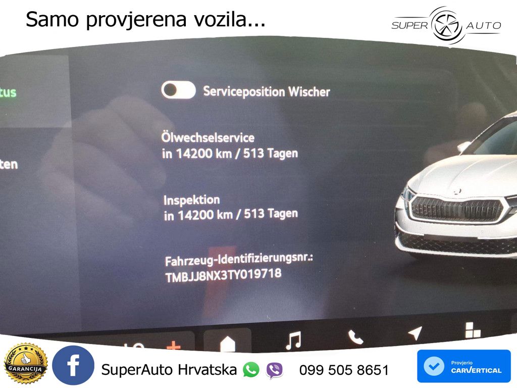 Škoda Octavia Combi 2.0 TDI (150 KS) DSG LED+GR SJED+ACC