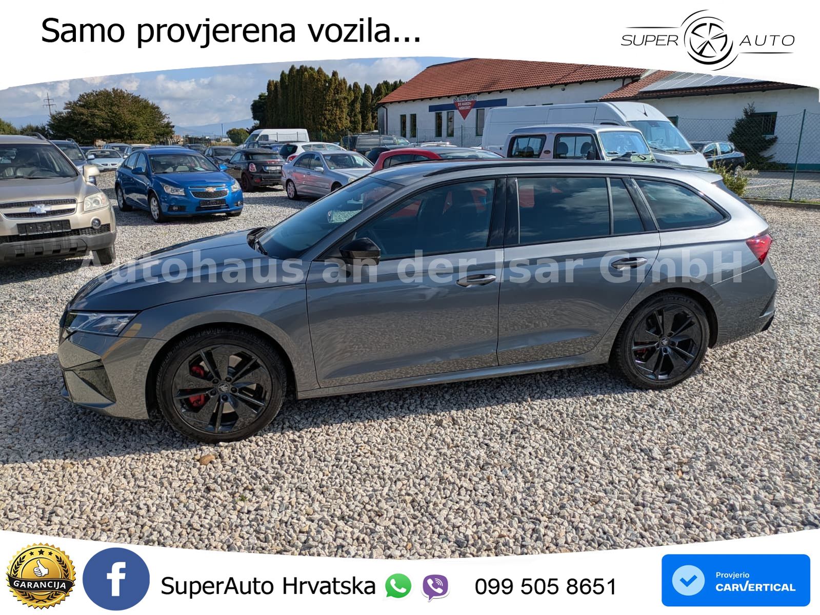 Škoda Octavia Combi RS 2.0 TSI (265 KS) DSG MATRIX+GR SJED+KAM