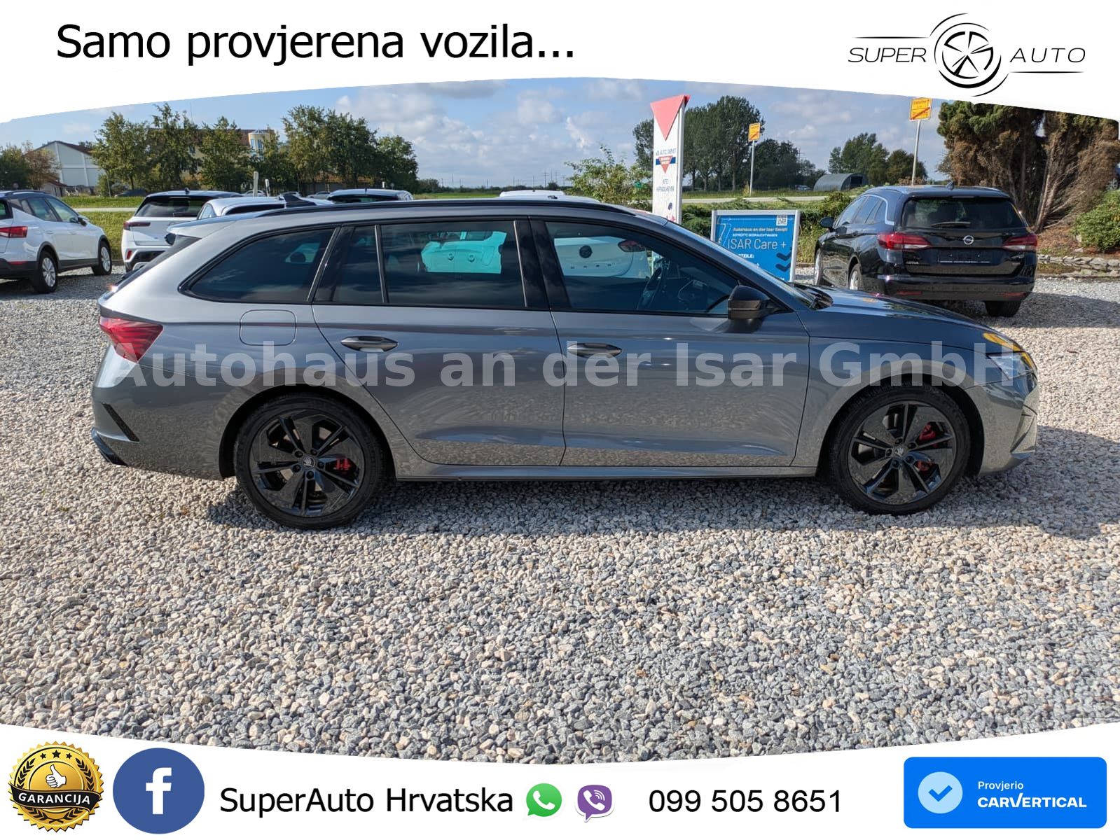 Škoda Octavia Combi RS 2.0 TSI (265 KS) DSG MATRIX+GR SJED+KAM