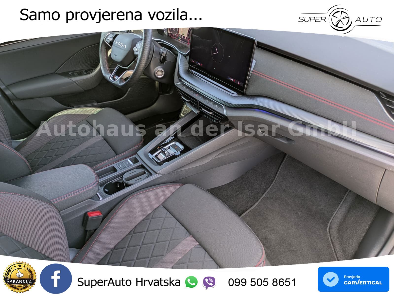 Škoda Octavia Combi RS 2.0 TSI (265 KS) DSG MATRIX+GR SJED+KAM