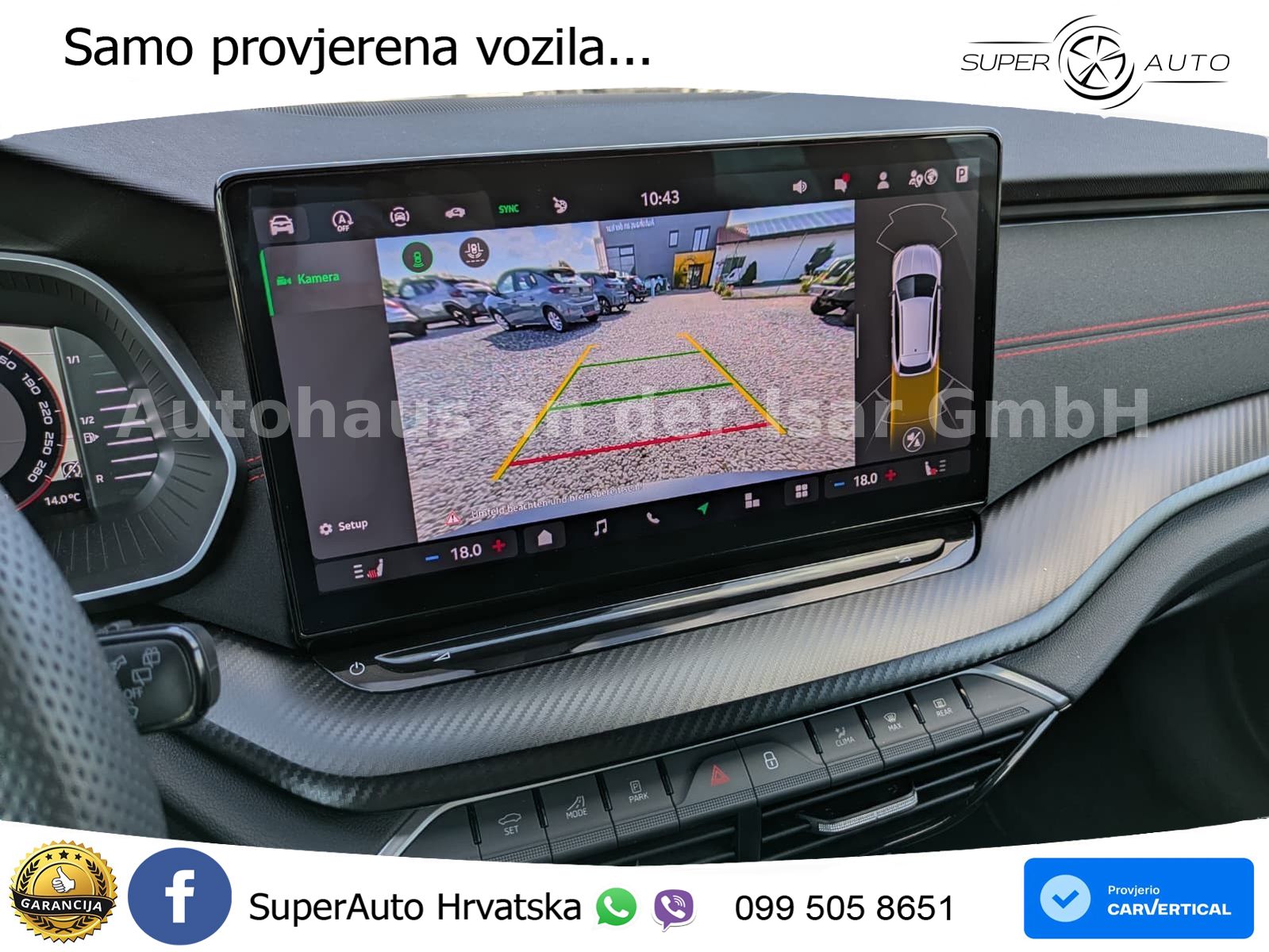 Škoda Octavia Combi RS 2.0 TSI (265 KS) DSG MATRIX+GR SJED+KAM