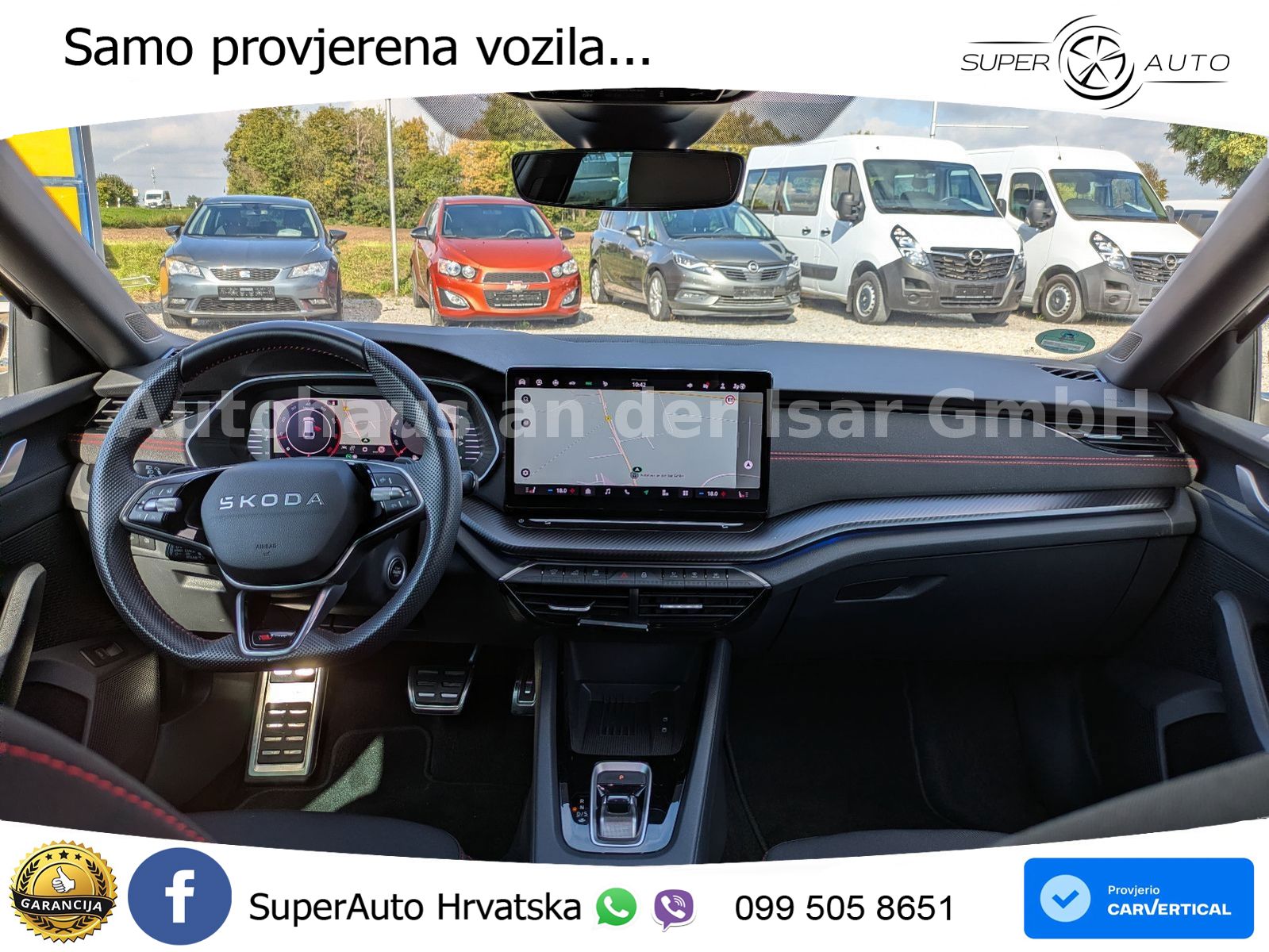 Škoda Octavia Combi RS 2.0 TSI (265 KS) DSG MATRIX+GR SJED+KAM