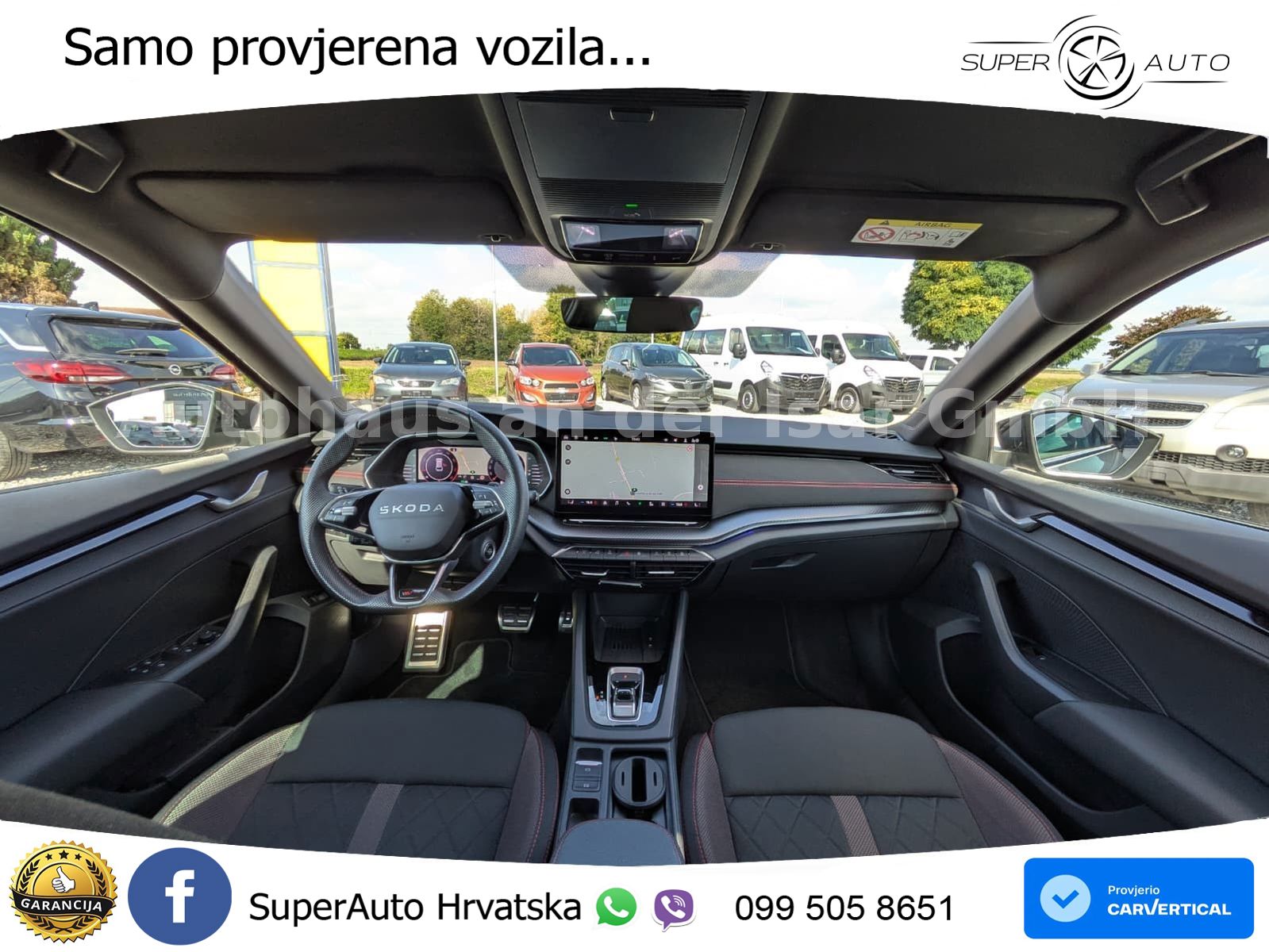 Škoda Octavia Combi RS 2.0 TSI (265 KS) DSG MATRIX+GR SJED+KAM
