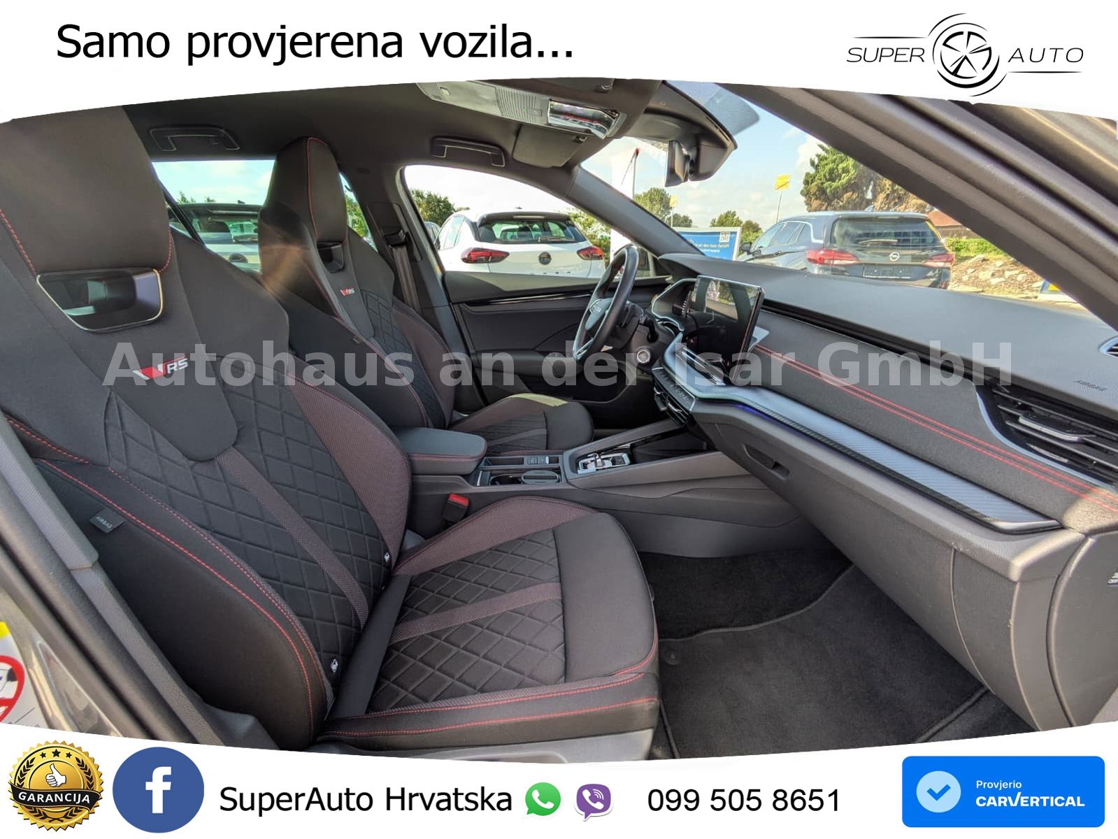 Škoda Octavia Combi RS 2.0 TSI (265 KS) DSG MATRIX+GR SJED+KAM