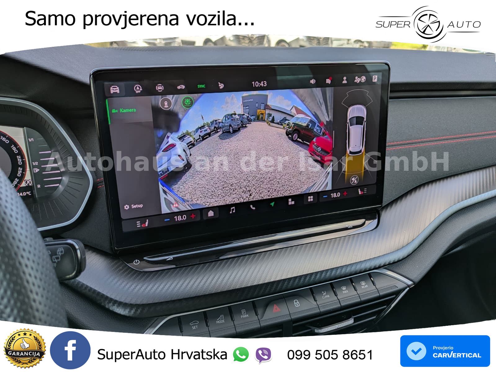 Škoda Octavia Combi RS 2.0 TSI (265 KS) DSG MATRIX+GR SJED+KAM