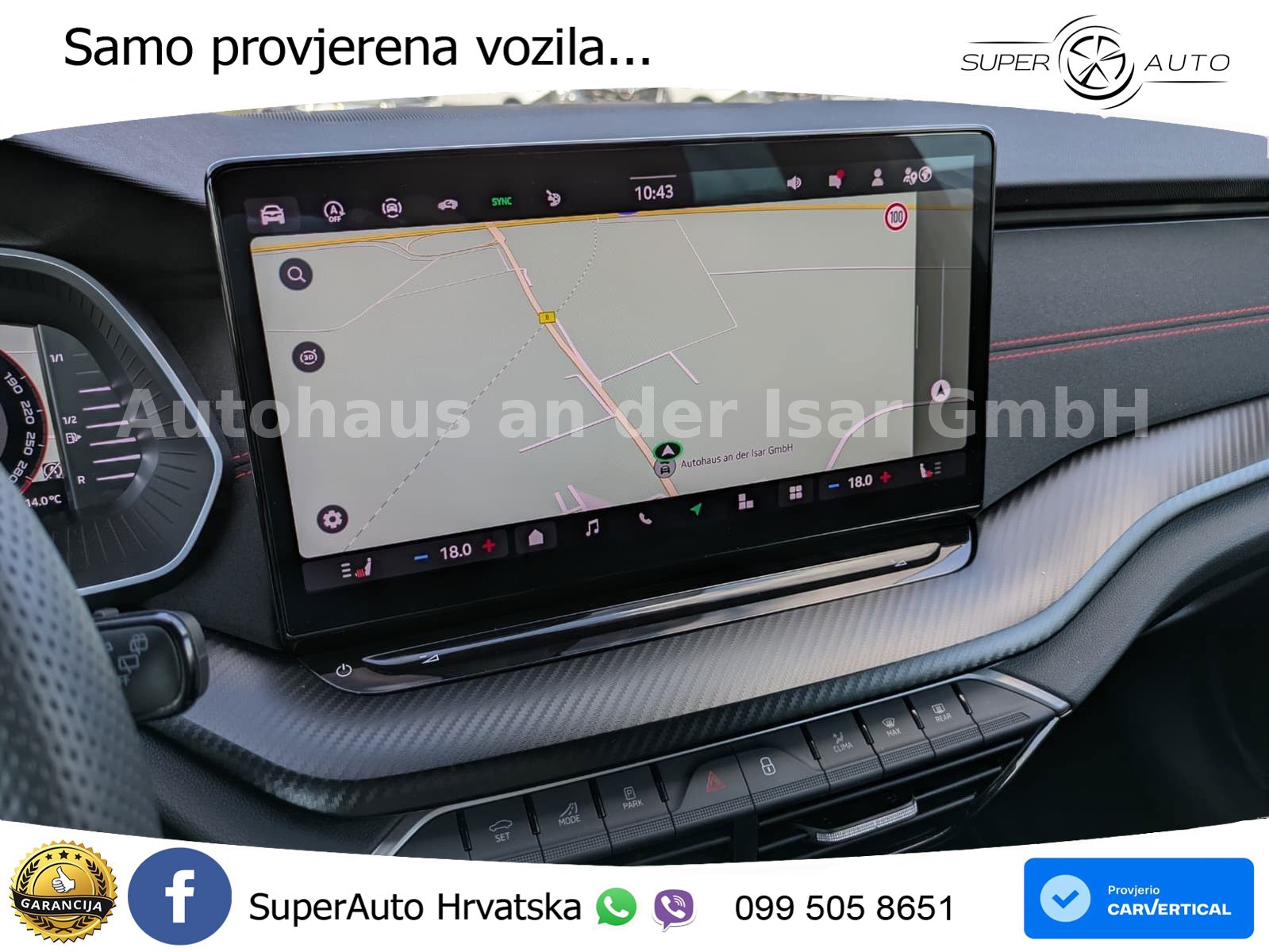 Škoda Octavia Combi RS 2.0 TSI (265 KS) DSG MATRIX+GR SJED+KAM
