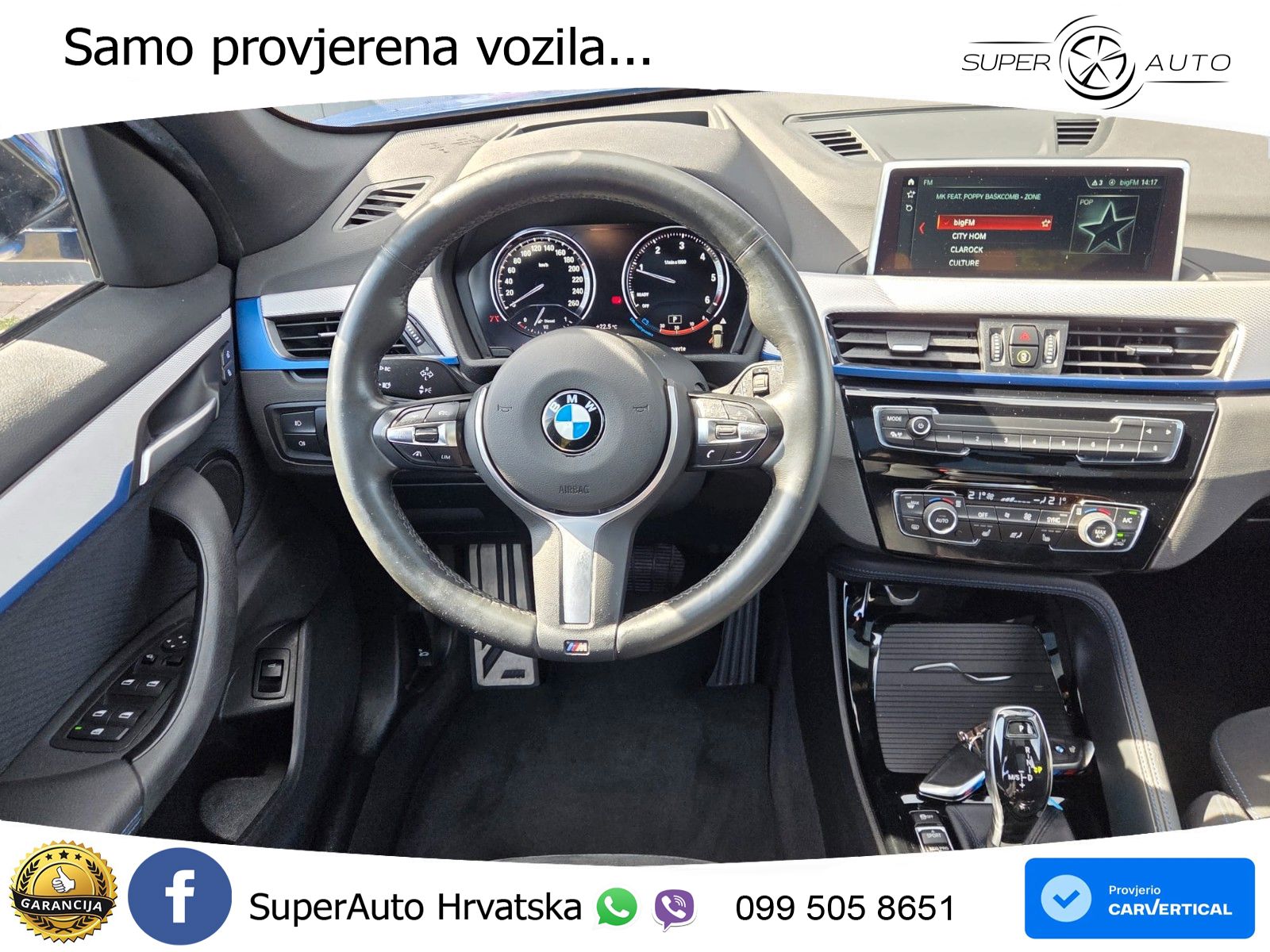 BMW X1 20d (190 KS) xDrive Steptronic M Sport LED+GR SJED+ACC