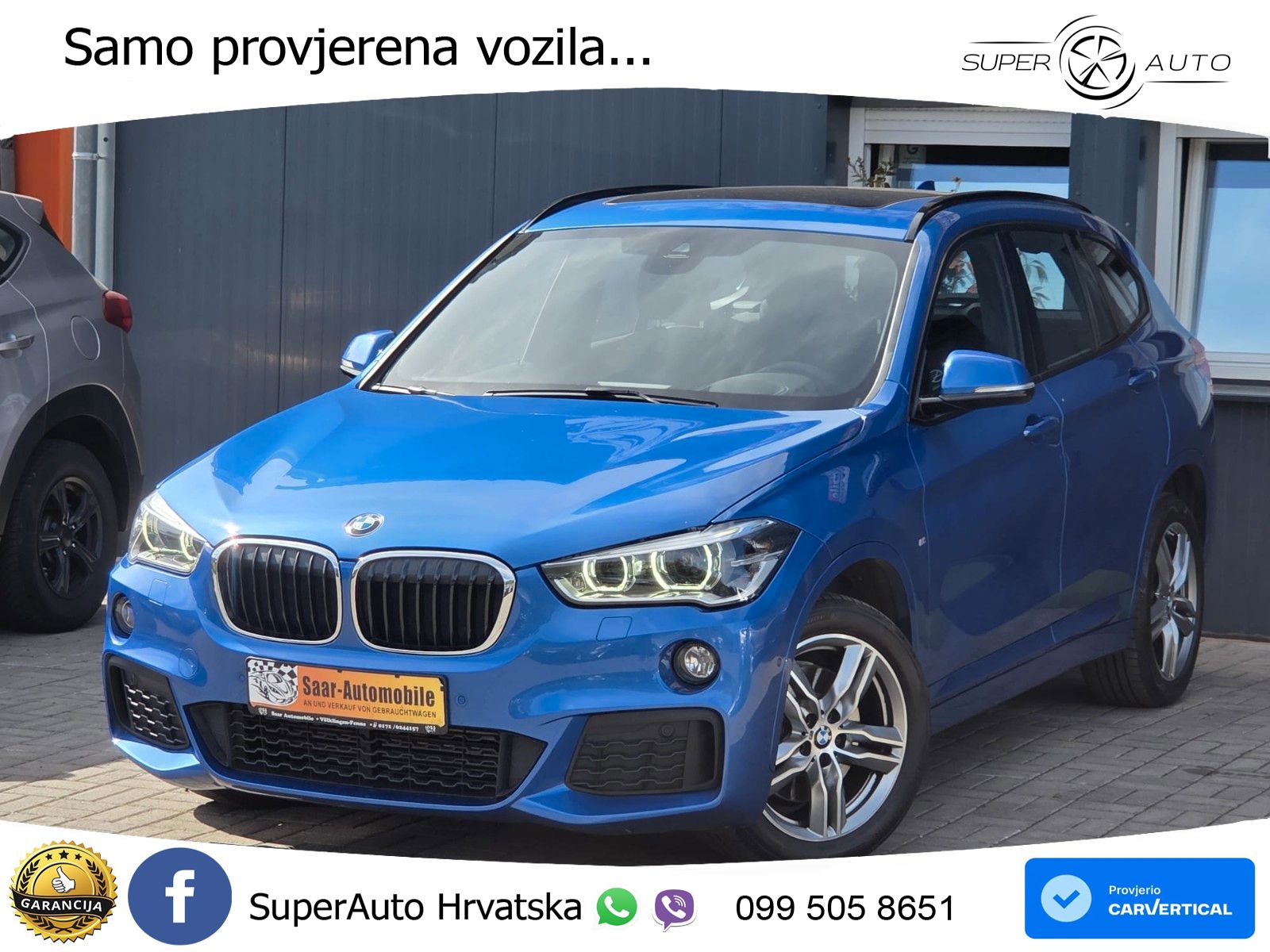 BMW X1 20d (190 KS) xDrive Steptronic M Sport LED+GR SJED+ACC