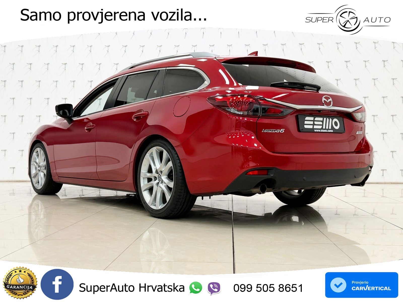 Mazda 6 165KS Kizoku /BOSE/NAVI/