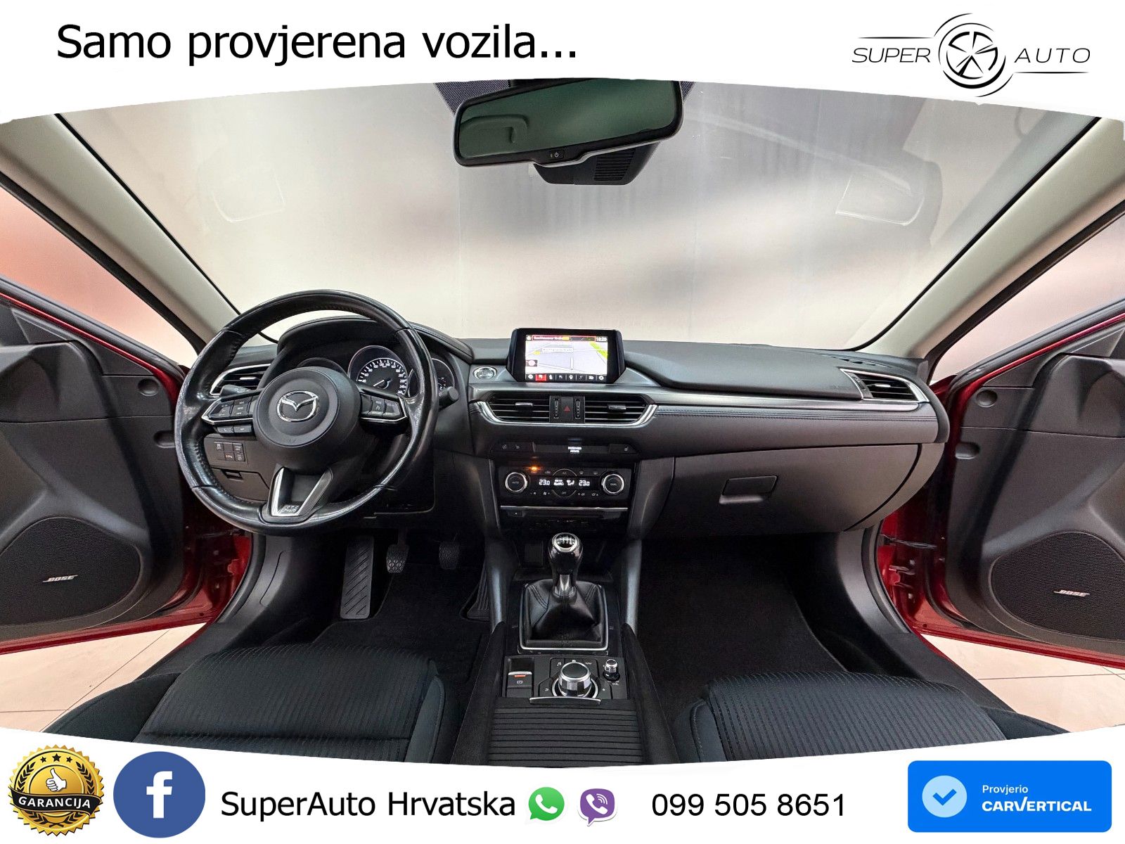 Mazda 6 165KS Kizoku /BOSE/NAVI/