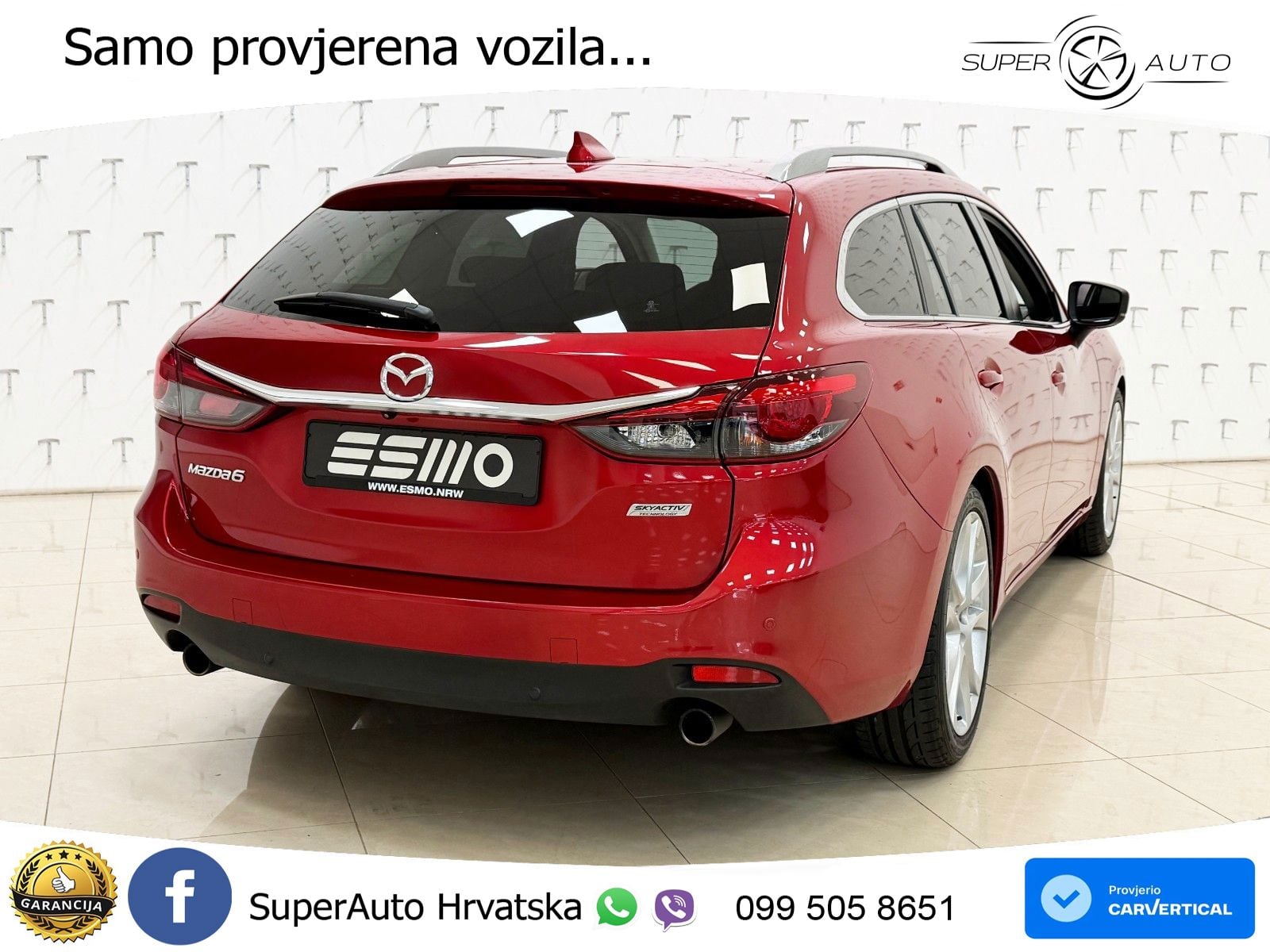 Mazda 6 165KS Kizoku /BOSE/NAVI/