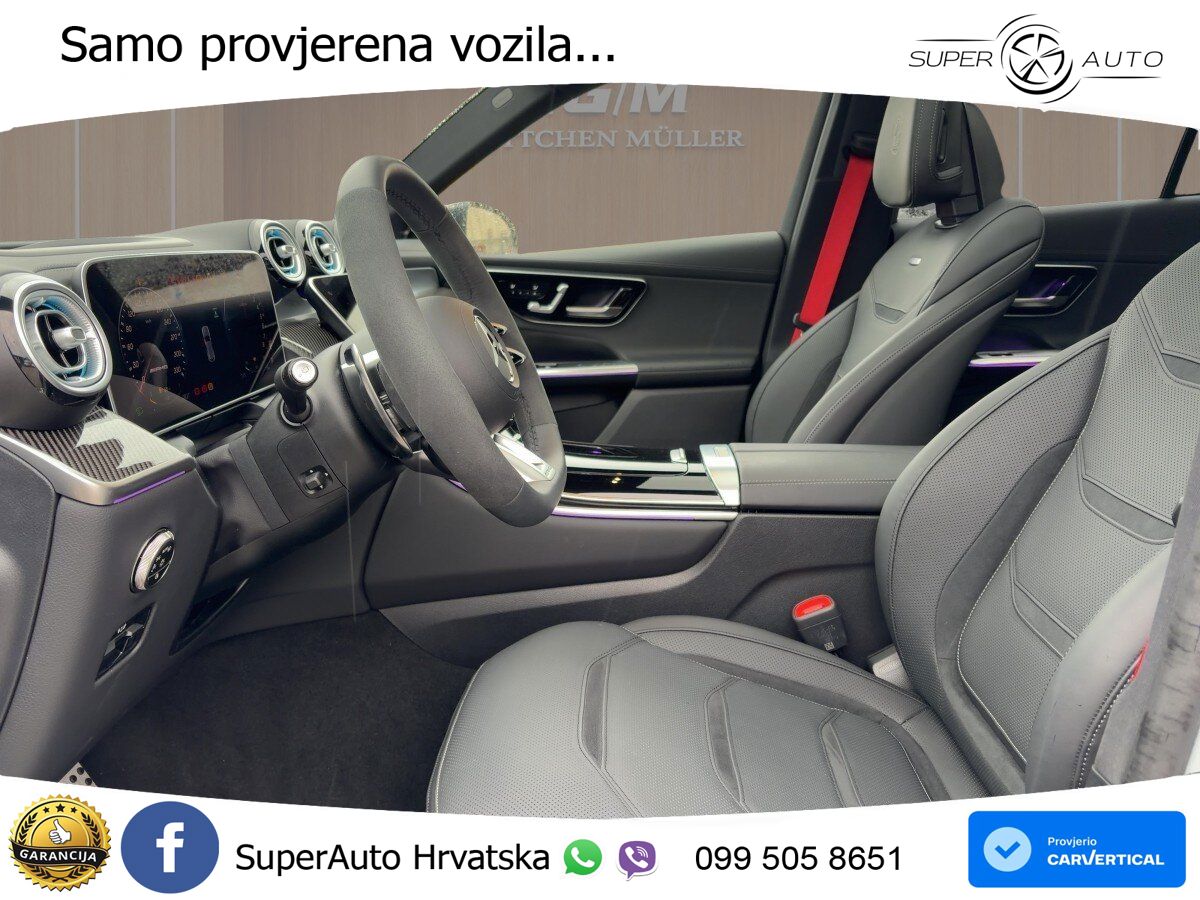 Mercedes AMG GLC 63 S E PERFORMANCE (680 KS) 4MATIC+ AMG SPEEDSHIFT MCT 9G ACC+HEAD+4xGR SJED+360+PANO