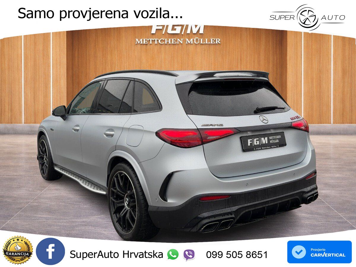 Mercedes AMG GLC 63 S E PERFORMANCE (680 KS) 4MATIC+ AMG SPEEDSHIFT MCT 9G ACC+HEAD+4xGR SJED+360+PANO