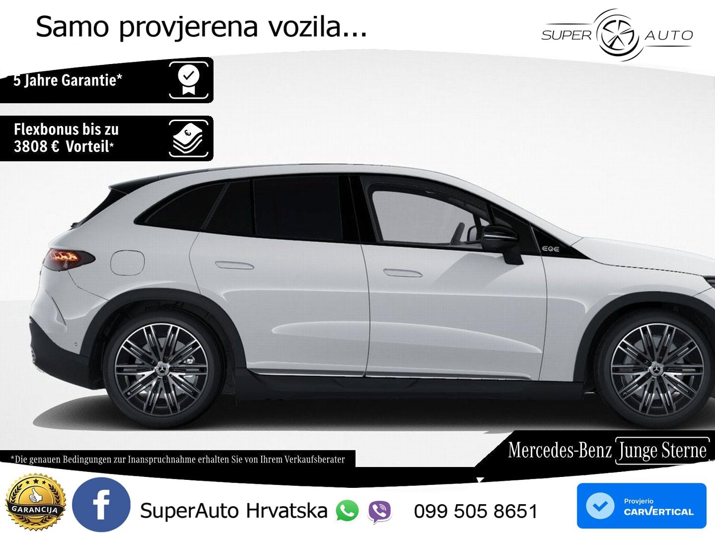 Mercedes EQE SUV 350 98 kWh (292 KS) 4MATIC AMG ACC+GR SJED+360+PANO