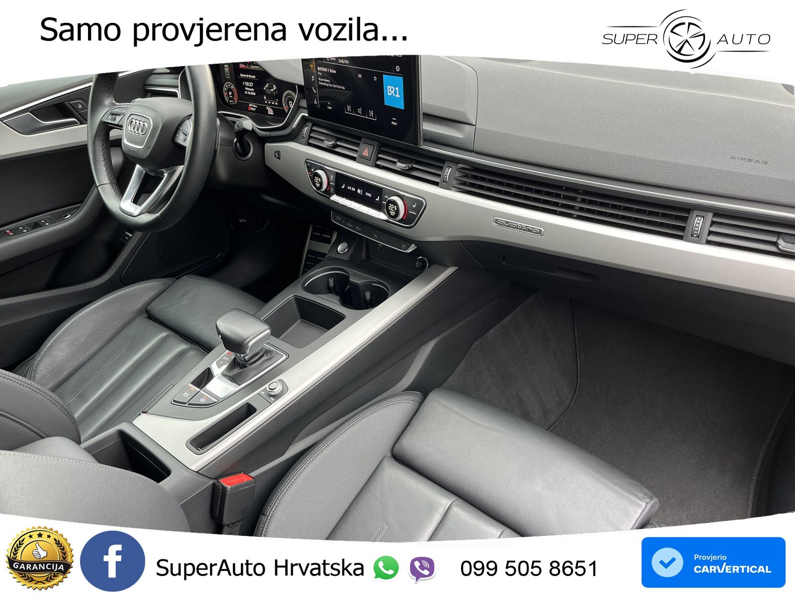 Audi A5 Sportback  40 TFSI (204 KS) quattro S tronic LED+GR SJED+ACC