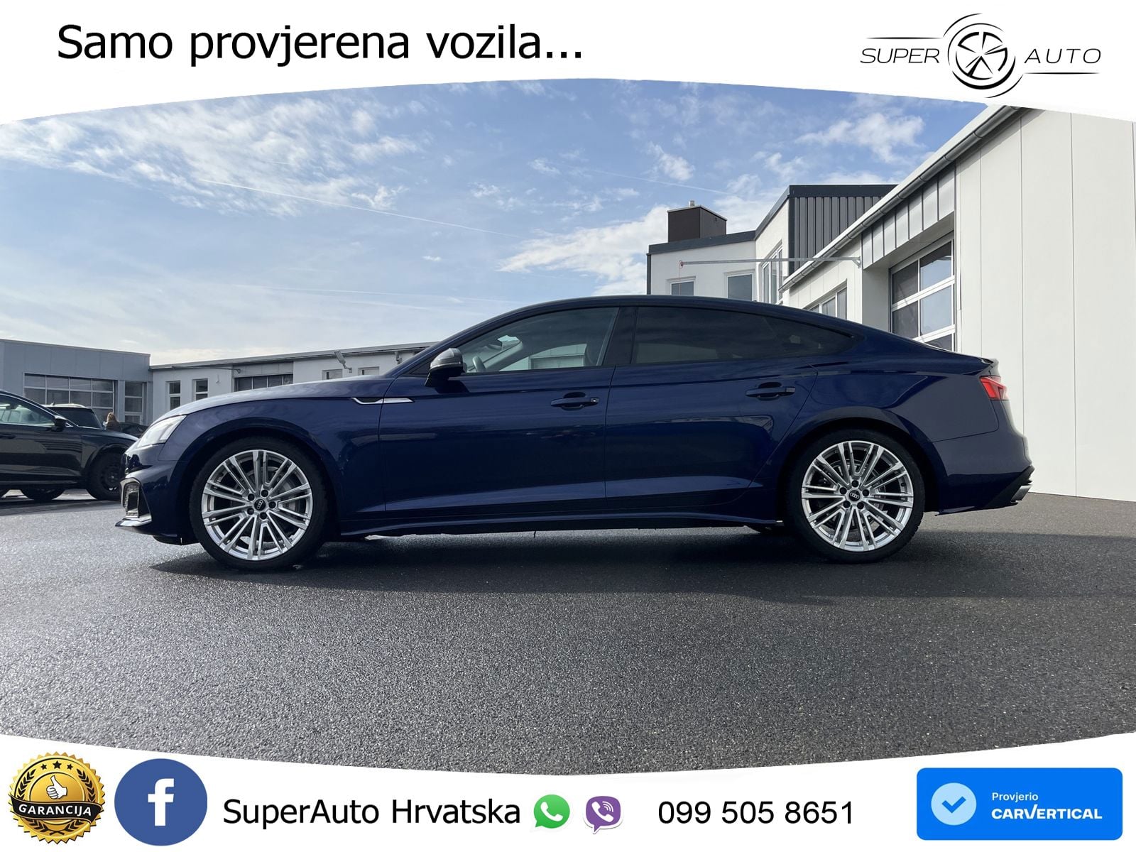 Audi A5 Sportback  40 TFSI (204 KS) quattro S tronic LED+GR SJED+ACC