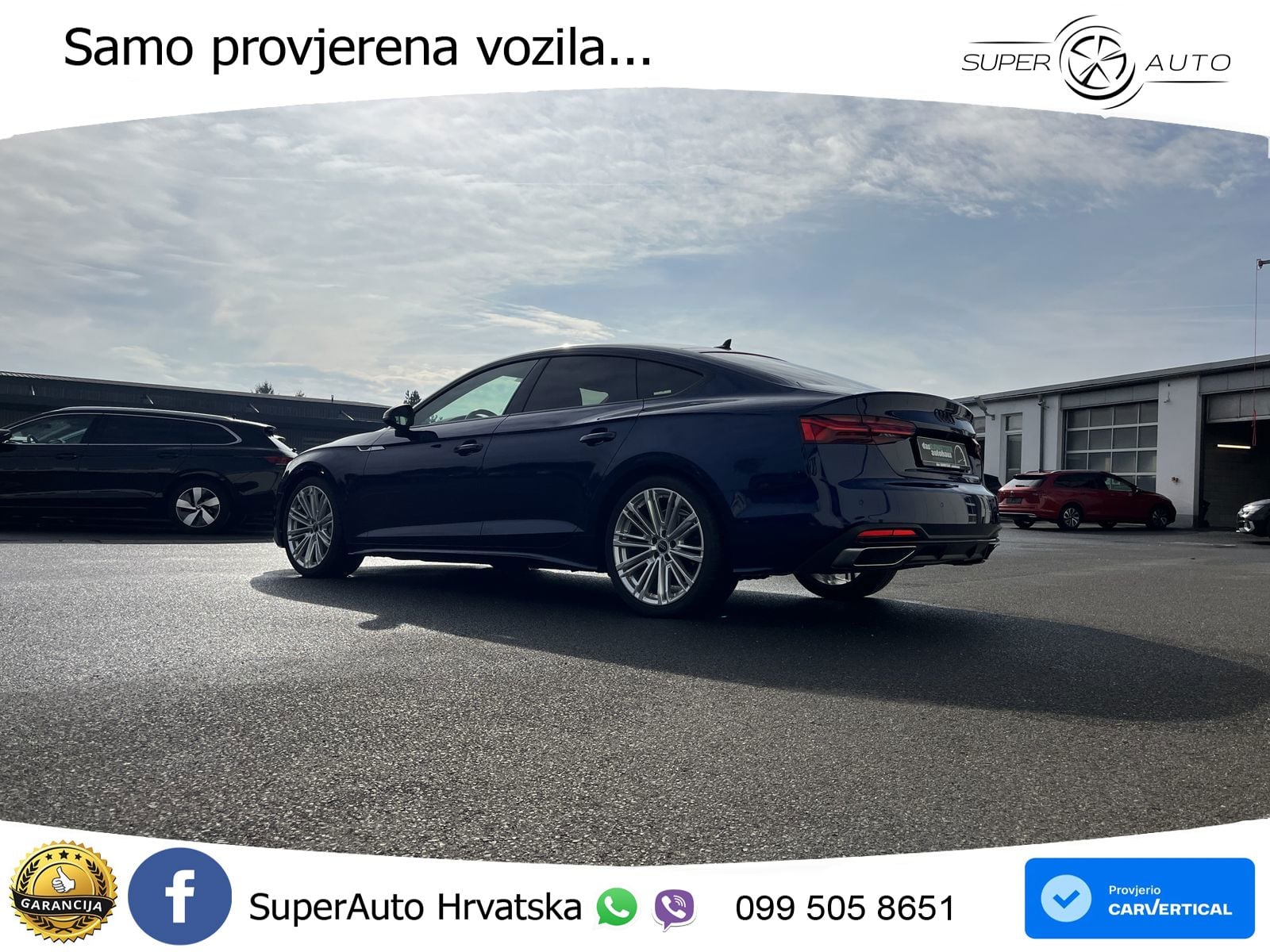 Audi A5 Sportback  40 TFSI (204 KS) quattro S tronic LED+GR SJED+ACC
