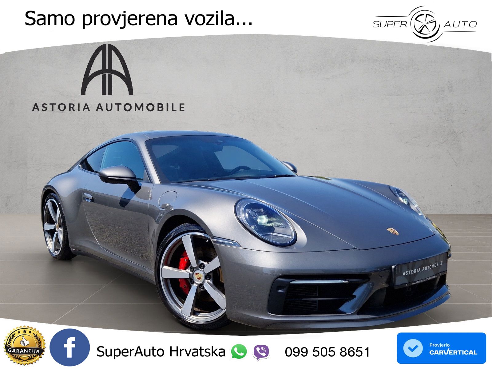 Porsche 911 Carrera S 3.0 (450 KS) PDK LED+GR SJED+ACC