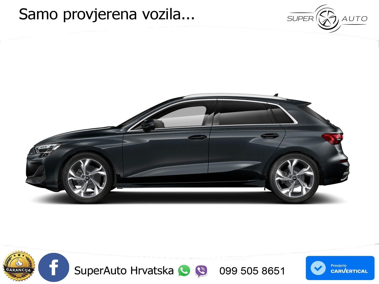 Audi A3 35 TFSI (150 KS) LED+GR SJED+ACC
