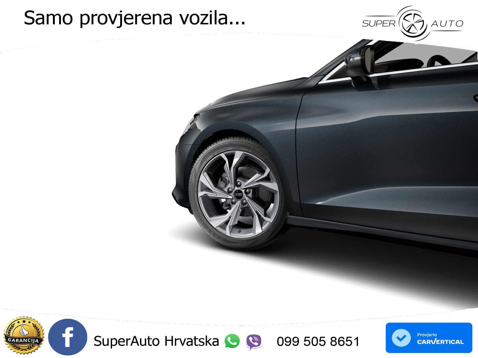Audi A3 35 TFSI (150 KS) LED+GR SJED+ACC