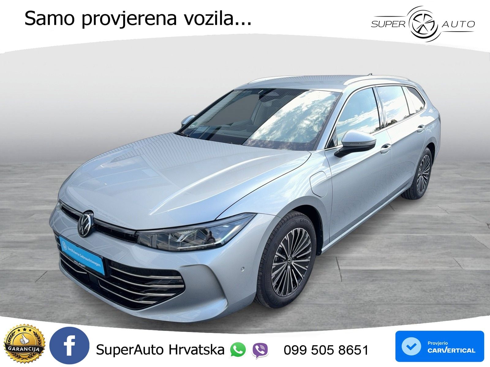 Volkswagen Passat Variant 1.5 TSI (272 KS) eHybrid DSG Elegance LED+GR SJED+ACC