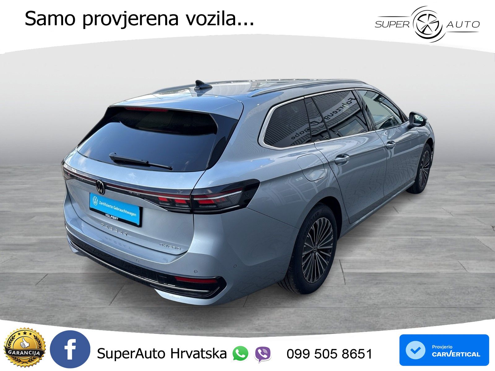 Volkswagen Passat Variant 1.5 TSI (272 KS) eHybrid DSG Elegance LED+GR SJED+ACC