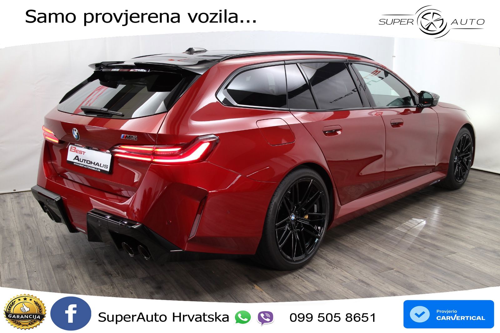 BMW M5 Touring 4.4 V8 (727 KS) xDrive Steptronic LED+GR SJED+ACC