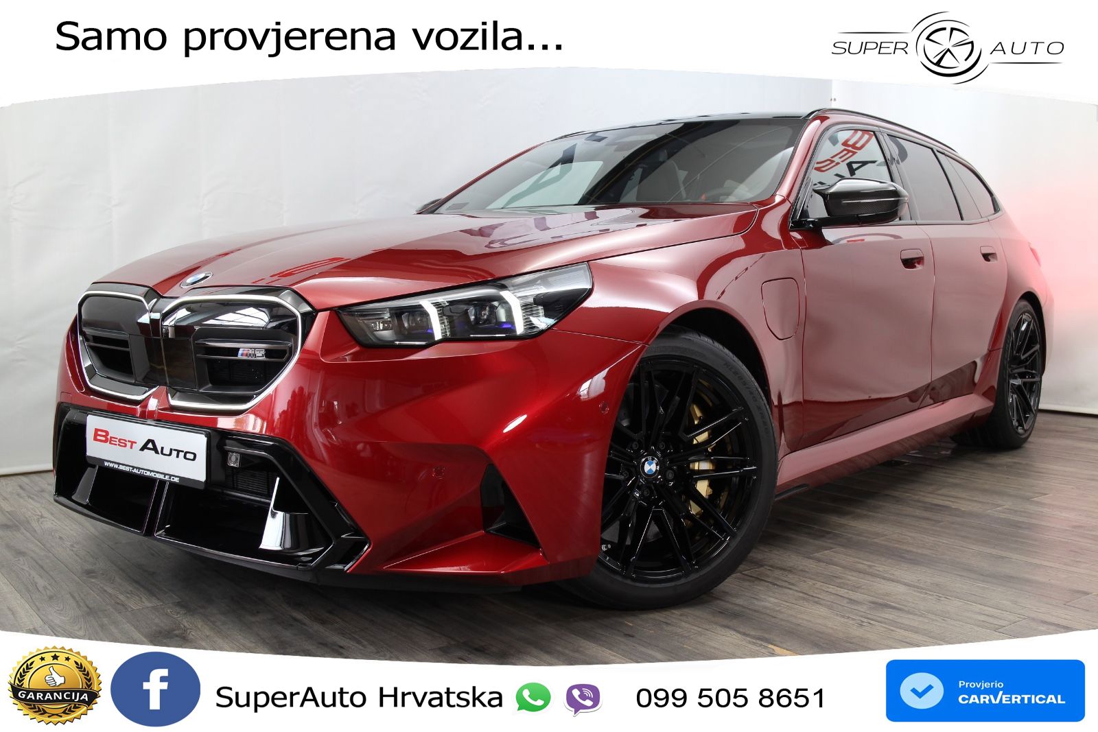 BMW M5 Touring 4.4 V8 (727 KS) xDrive Steptronic LED+GR SJED+ACC