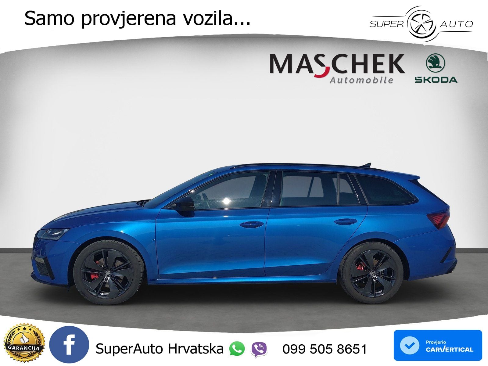 Škoda Octavia Combi RS 2.0 TDI (200 KS) DSG LED+GR SJED+ACC