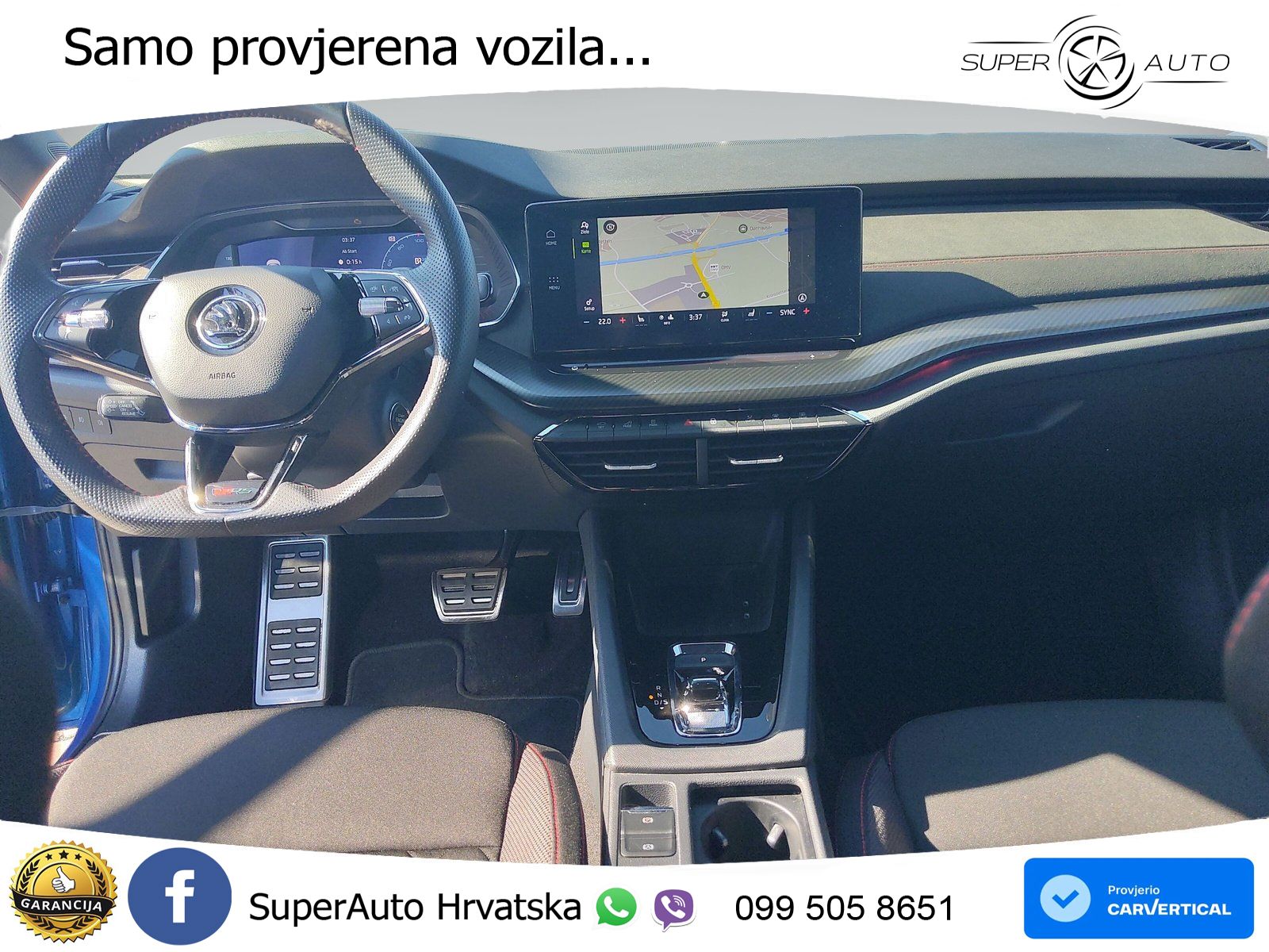 Škoda Octavia Combi RS 2.0 TDI (200 KS) DSG LED+GR SJED+ACC